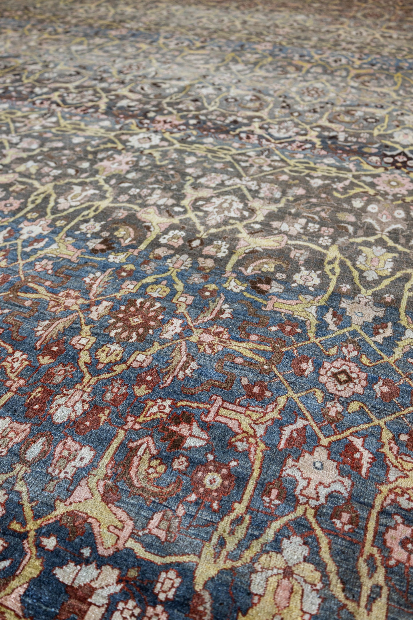 Antique Bijar Handwoven Traditional Rug, JF5966