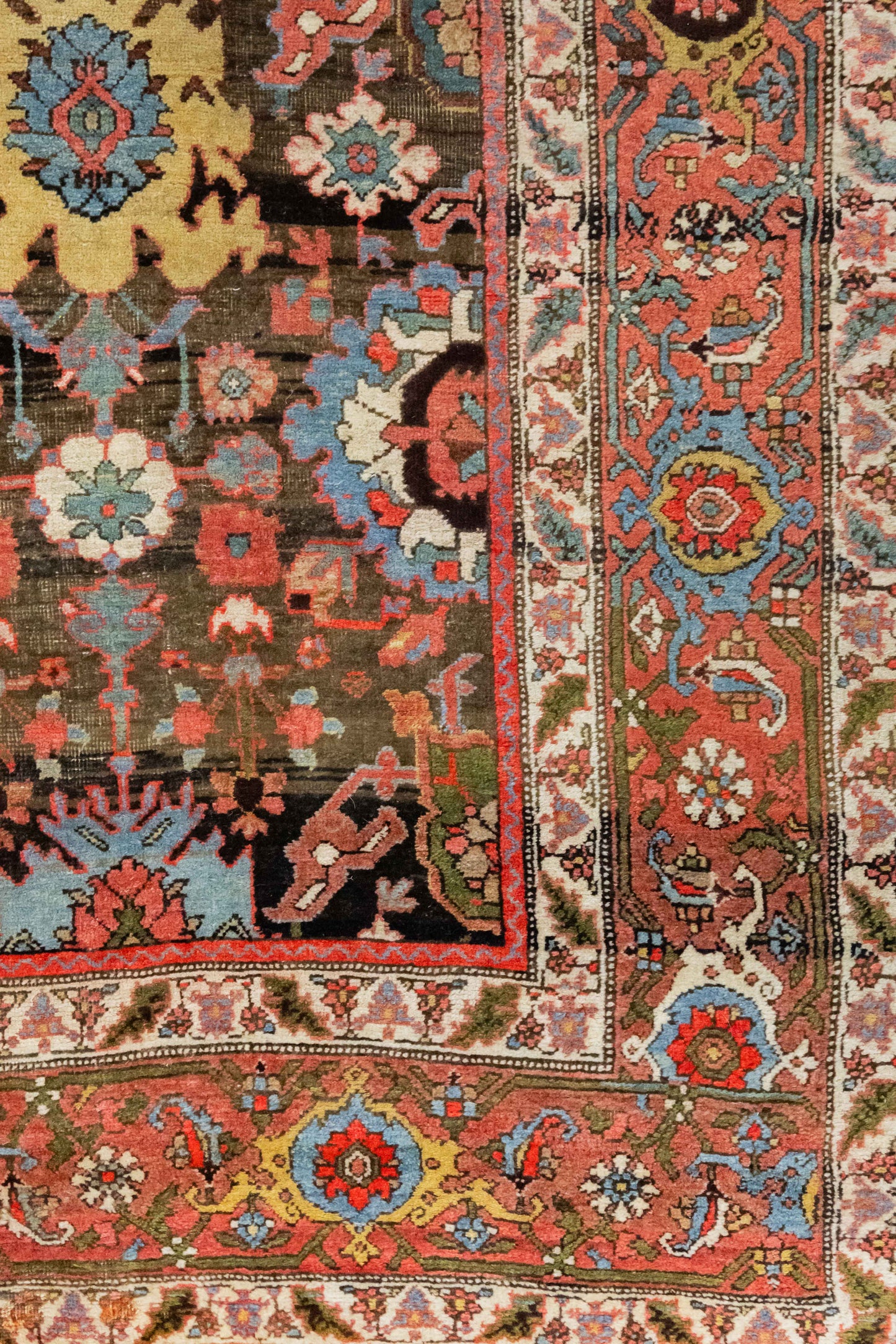 Antique BijarTribal Rug, JF7772