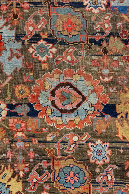 Antique BijarTribal Rug, JF7772