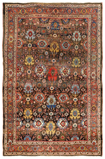 Antique BijarTribal Rug, JF7772