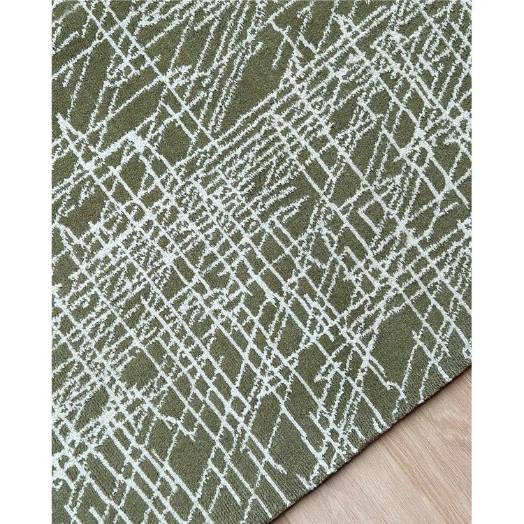 Foundations Collection Etched Handwoven Contemporary Rug