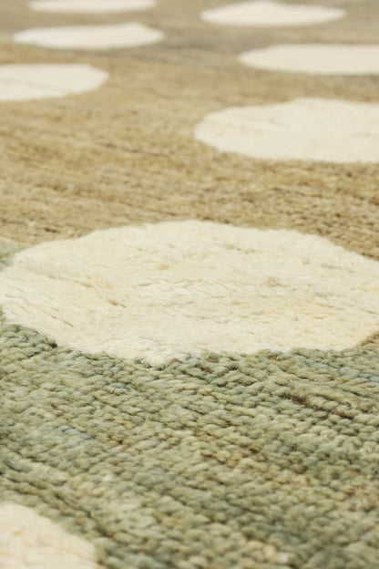 Handwoven Contemporary Rug, J80949