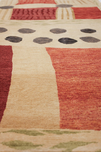 Aboriginal Handwoven Contemporary Rug, 75178