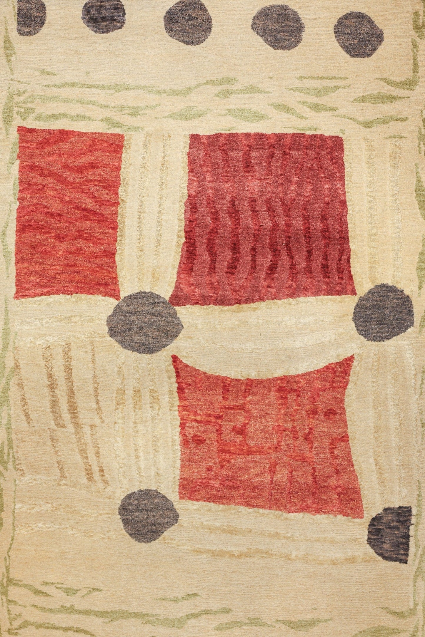 Aboriginal Handwoven Contemporary Rug, 75178