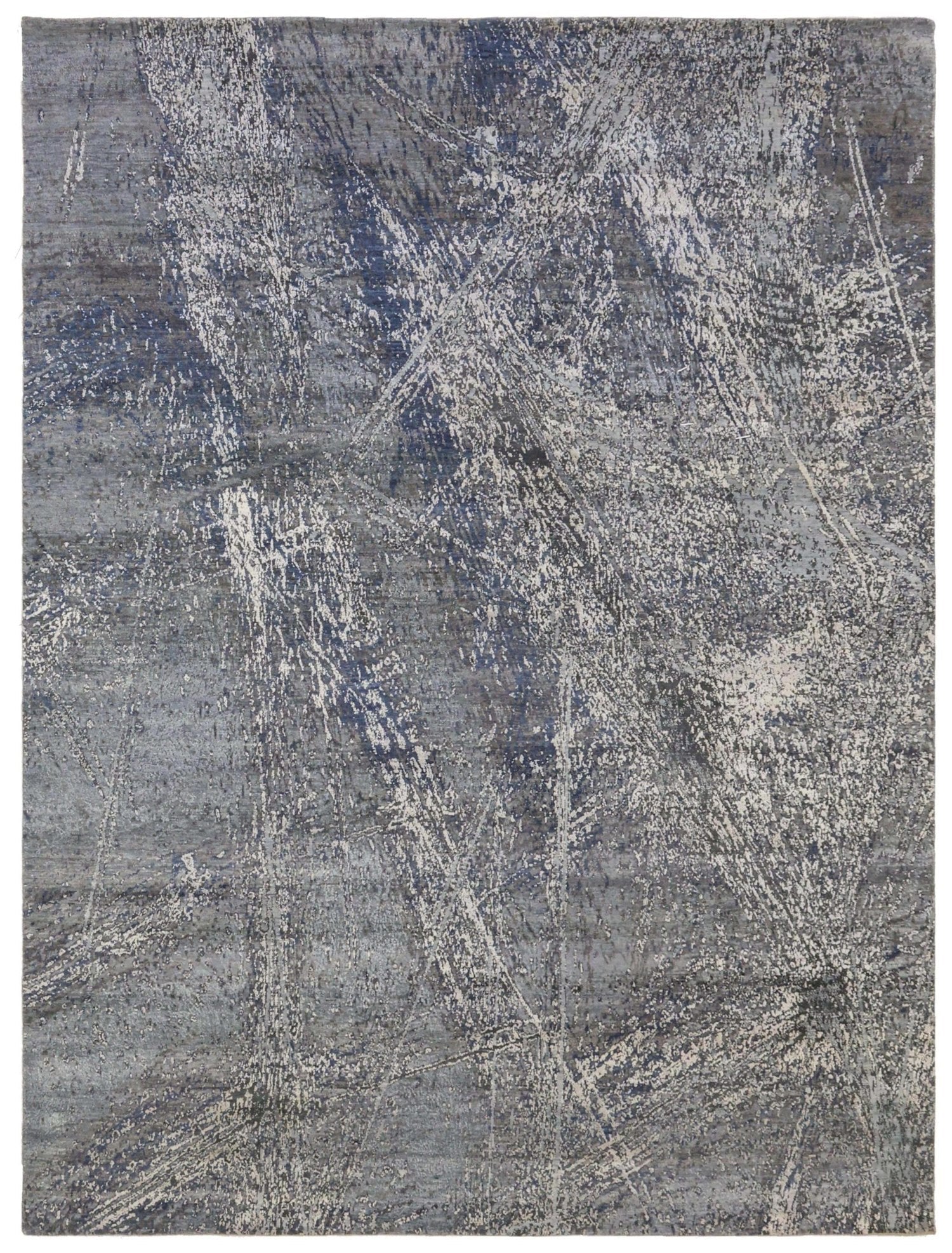 Abstract Expressway Handwoven Contemporary Rug