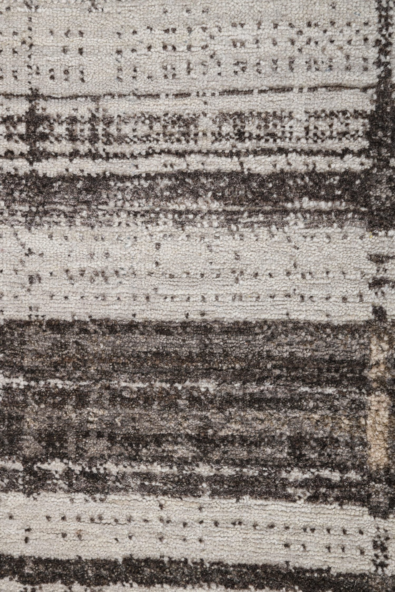 Abstract Plaid Handwoven Contemporary Rug, J70252