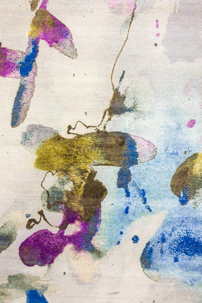 Aquarium Handwoven Contemporary Rug, J88105