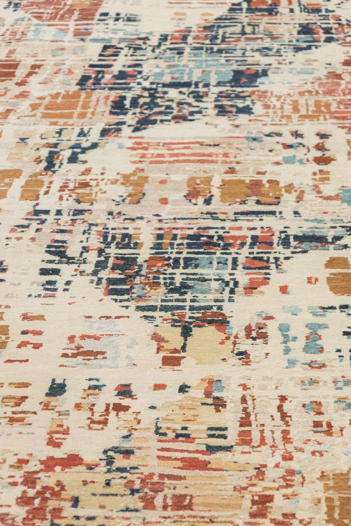 Architecture Handwoven Contemporary Rug, J88102