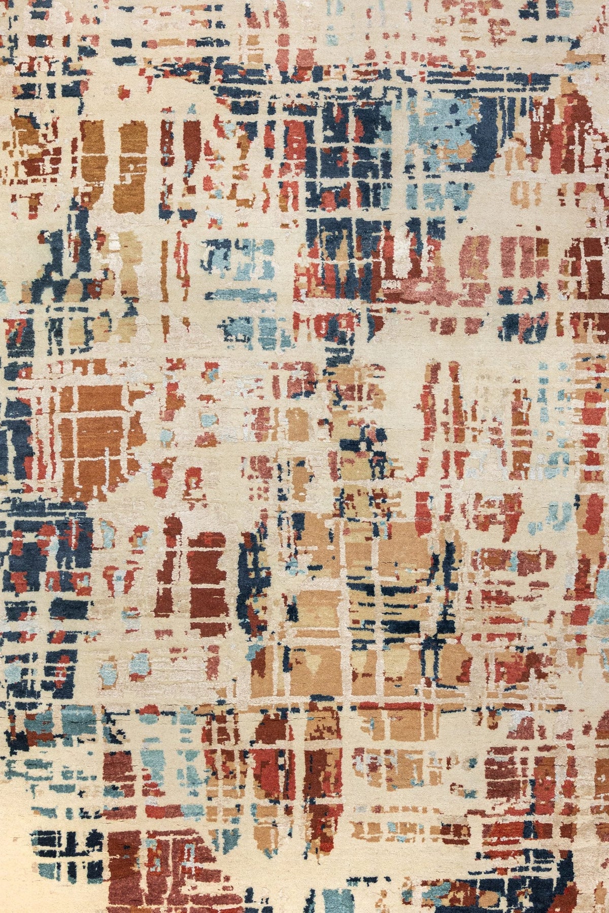 Architecture Handwoven Contemporary Rug, J88102