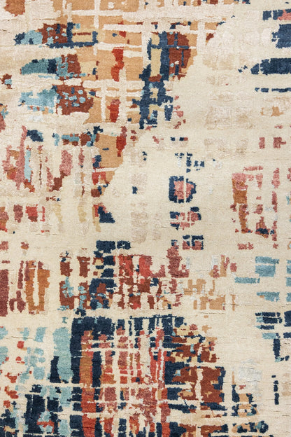 Architecture Handwoven Contemporary Rug, J88102