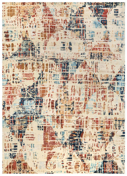 Architecture Handwoven Contemporary Rug