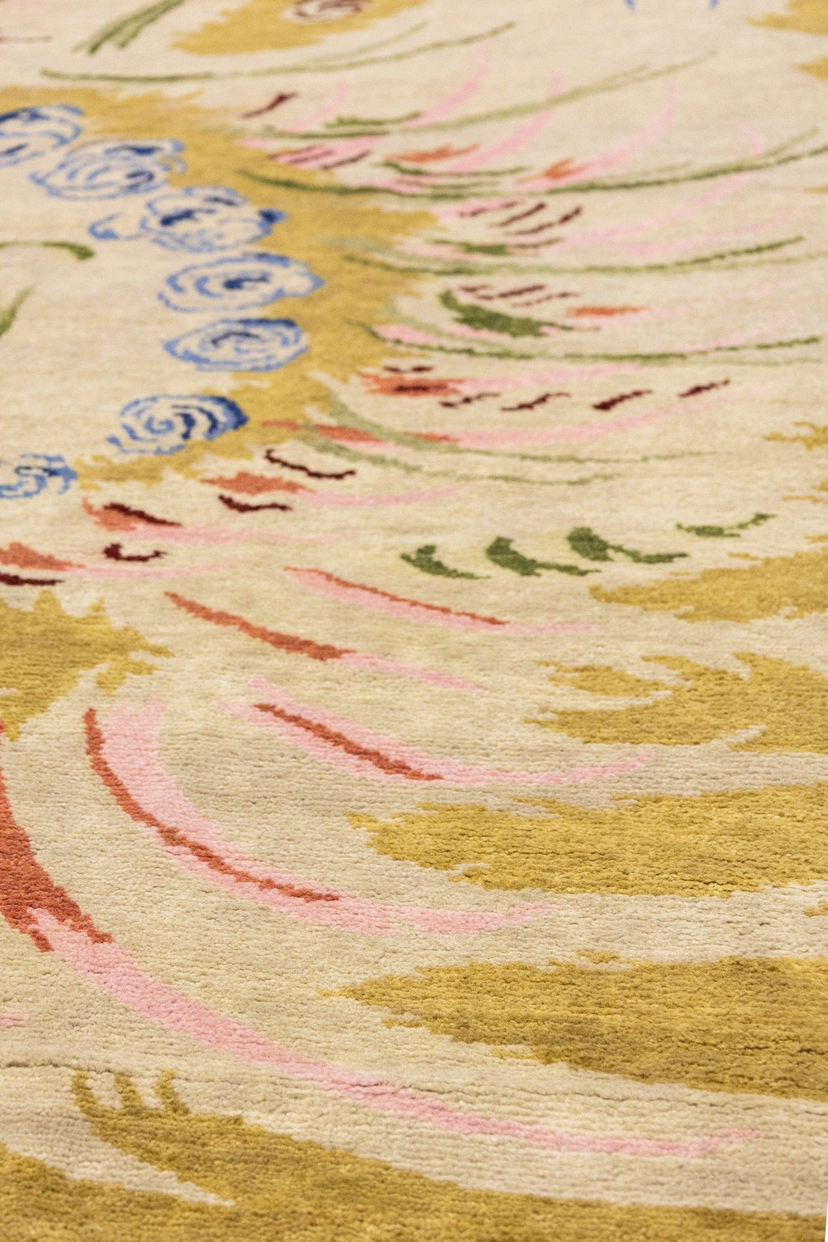 Art Deco Handwoven Contemporary Rug, J89762