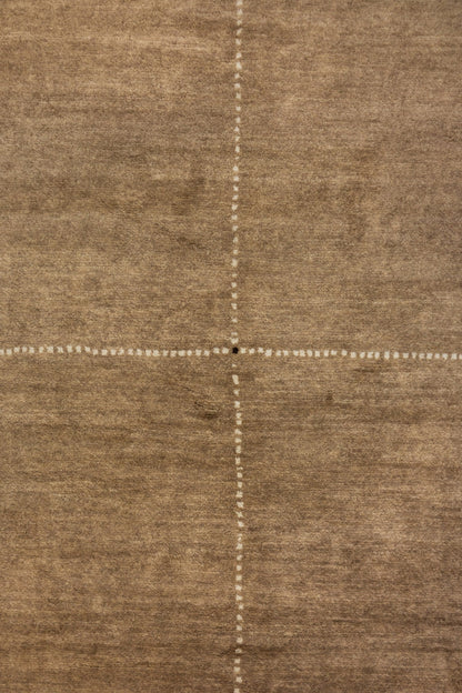 Art Deco Handwoven Contemporary Rug, J89767