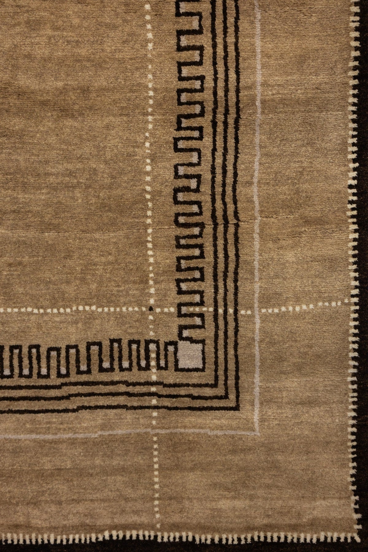 Art Deco Handwoven Contemporary Rug, J89767