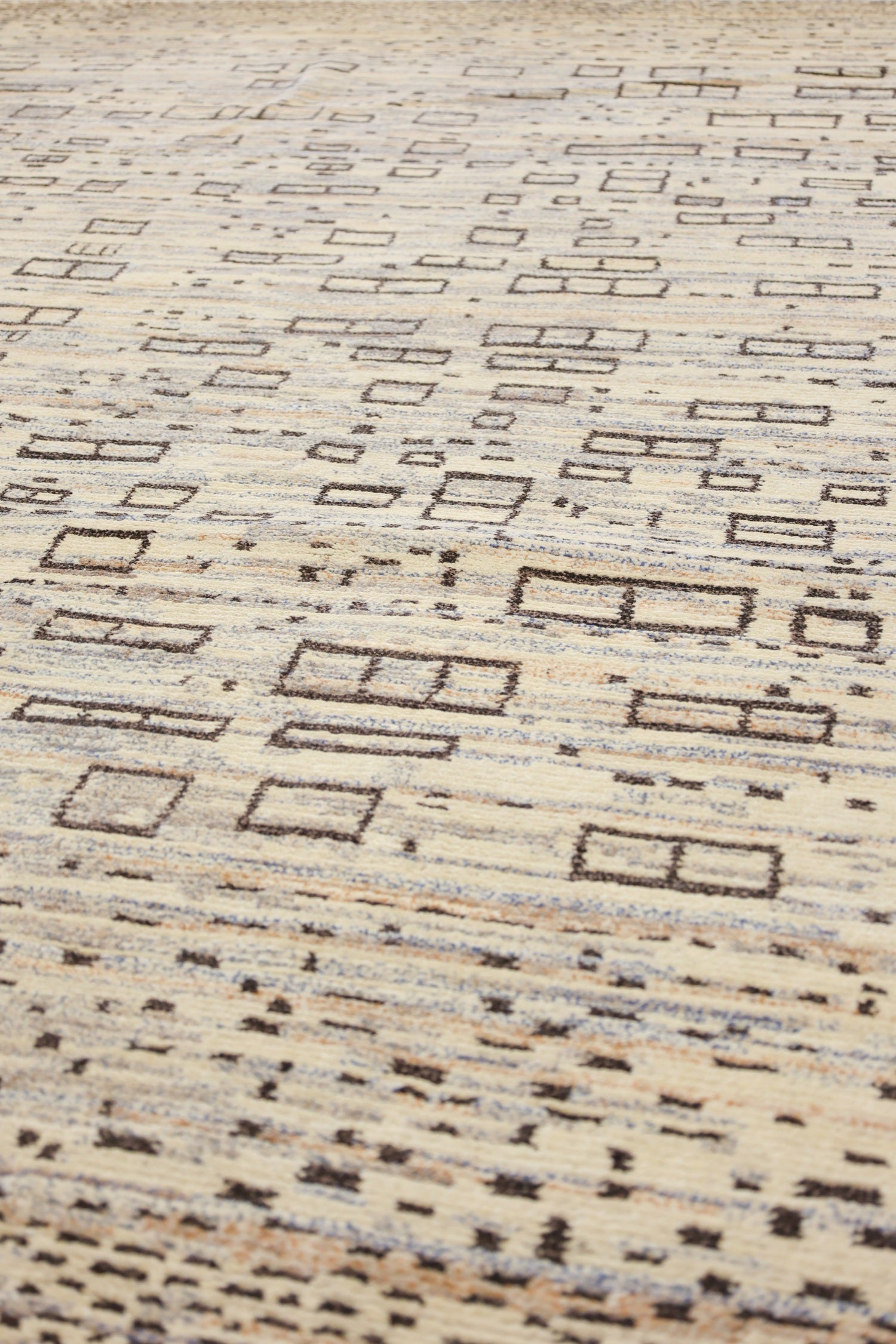 Blocks Handwoven Contemporary Rug, J70454