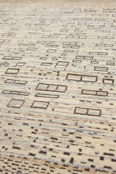 Blocks Handwoven Contemporary Rug, J70454