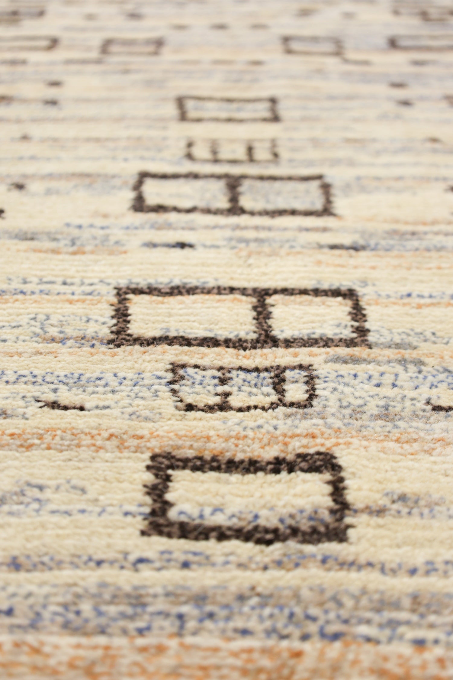 Blocks Handwoven Contemporary Rug, J70454