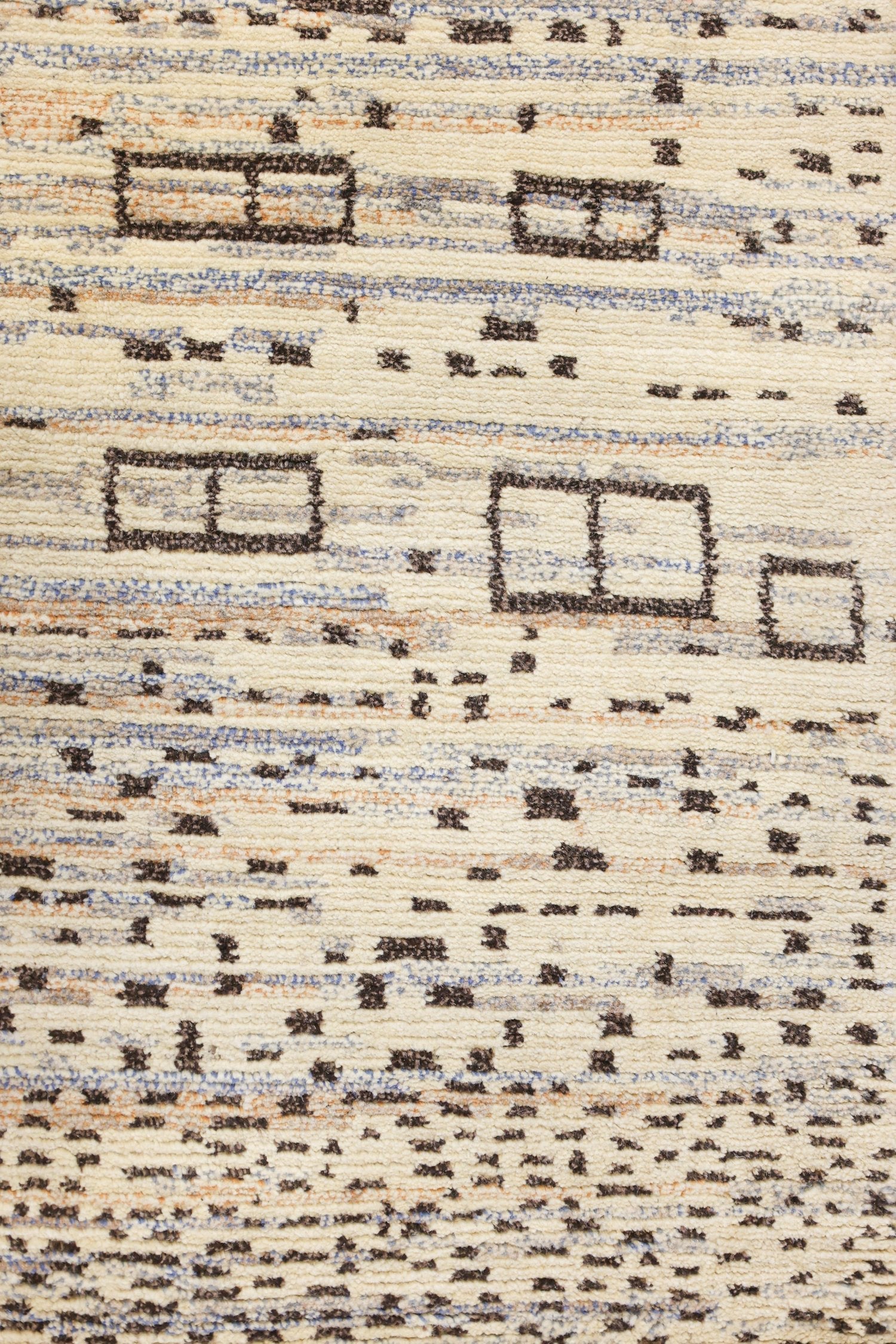 Blocks Handwoven Contemporary Rug, J70454
