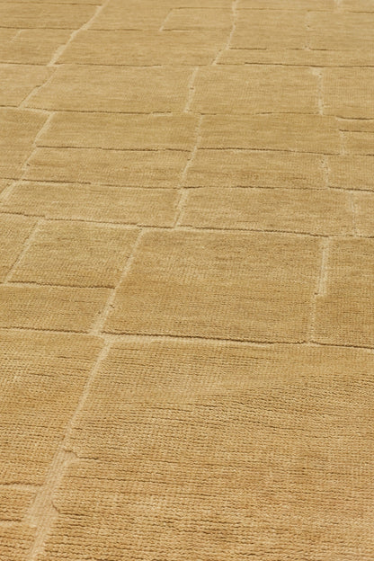 Blockscape Handwoven Contemporary Rug, J80886