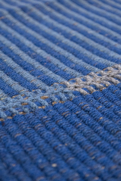 Chapan Stripe Handwoven Contemporary Rug, M88679