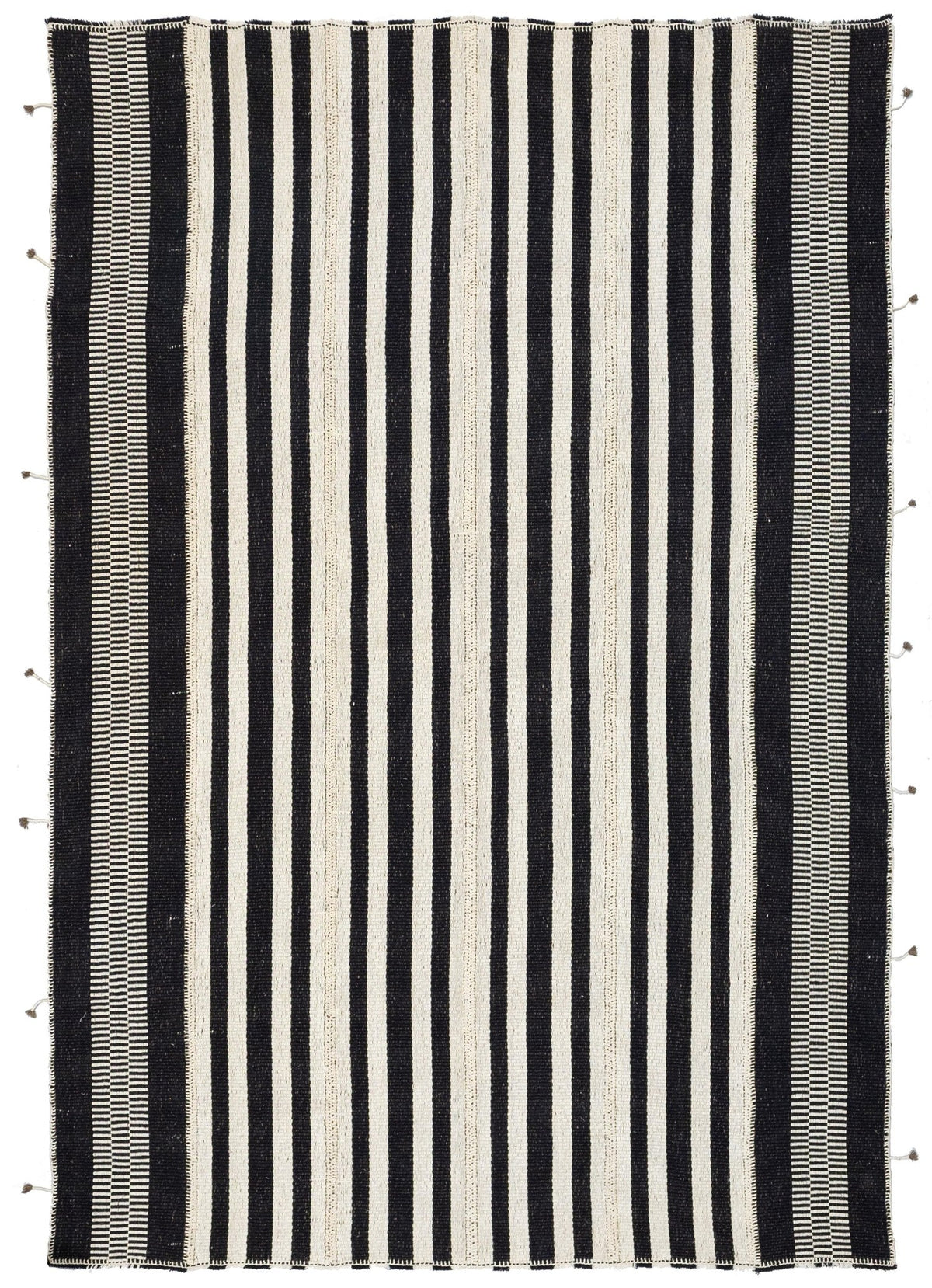 Chapan Stripe Handwoven Contemporary Rug