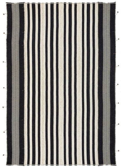 Chapan Stripe Handwoven Contemporary Rug