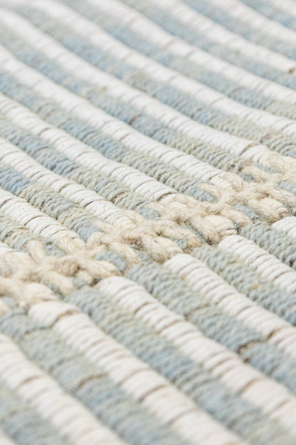 Chapan Stripe Handwoven Contemporary Rug, M88682