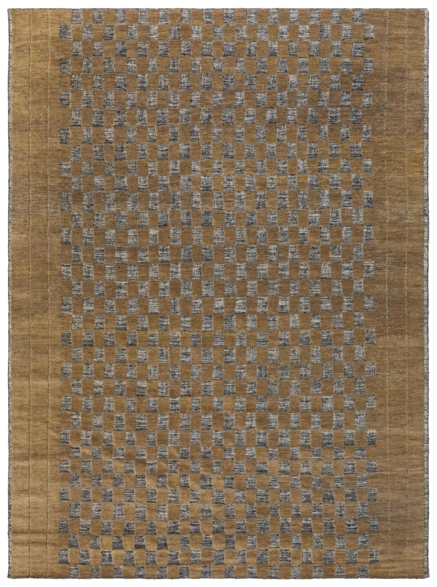 Checked Handwoven Contemporary Rug | Landry & Arcari – Landry & Arcari ...
