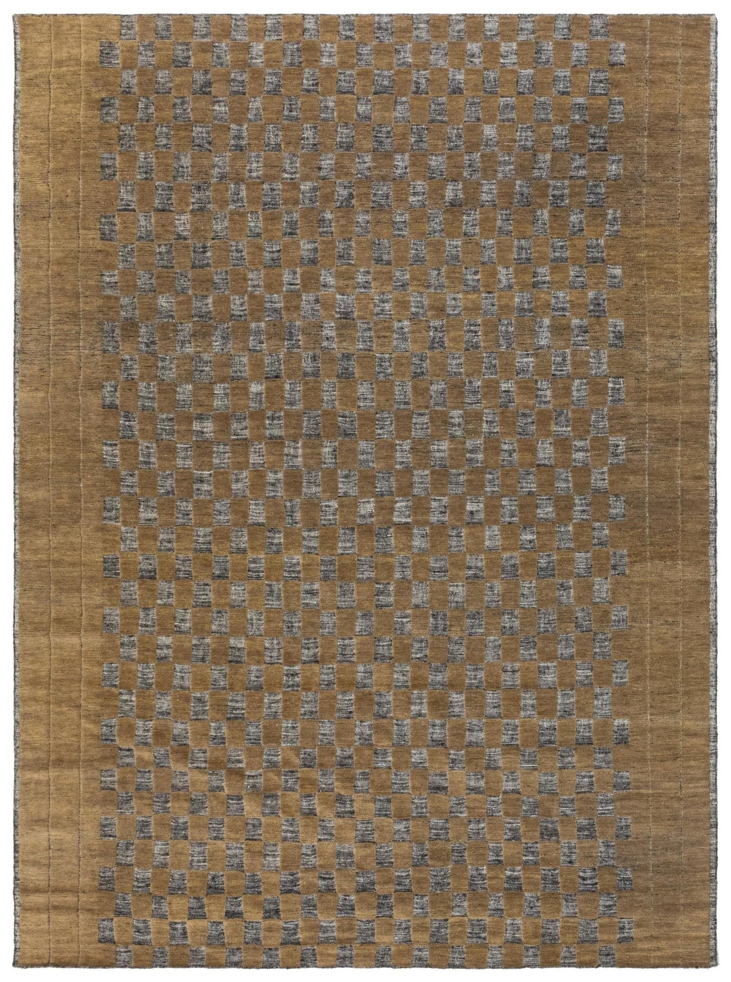 Checked Handwoven Contemporary Rug