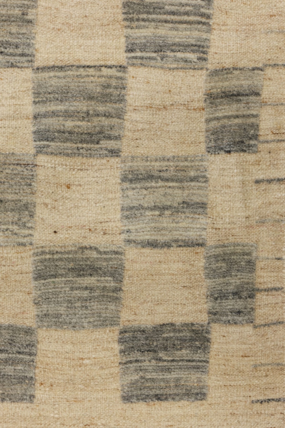 Checkerboard Handwoven Contemporary Rug, J80855
