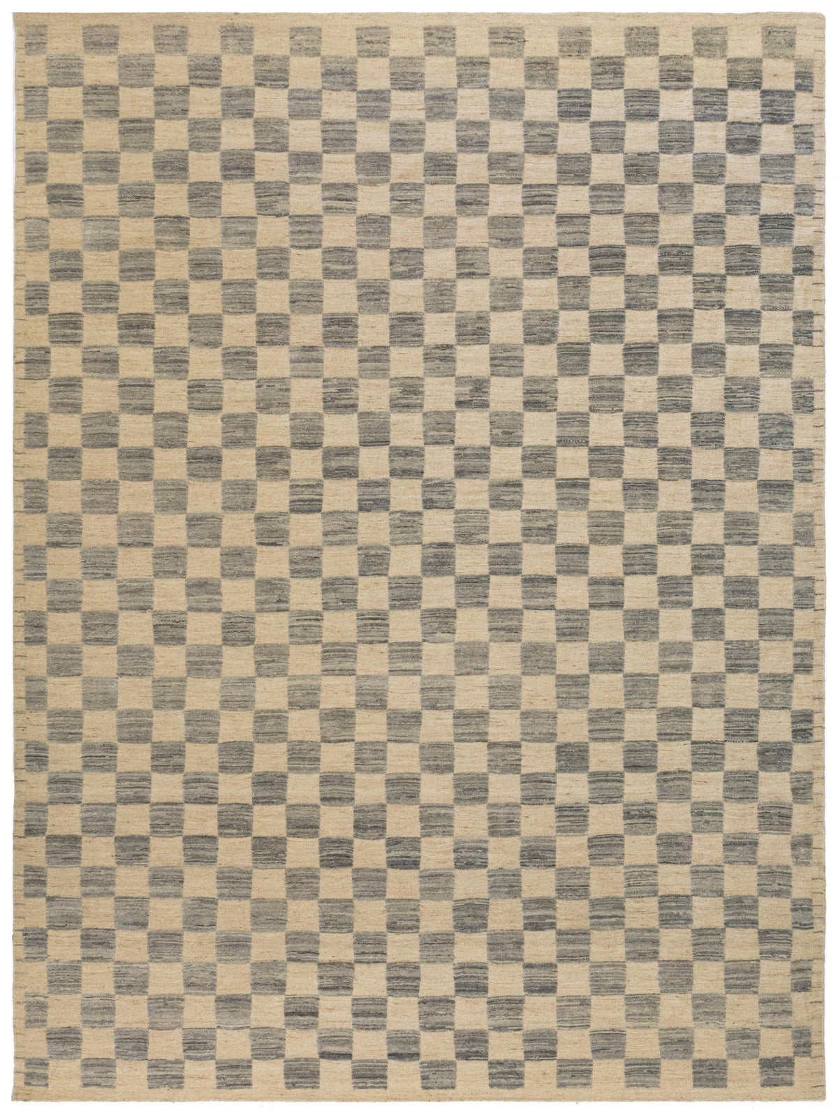 Checkerboard Handwoven Contemporary Rug