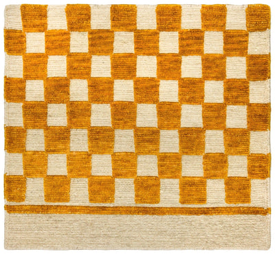 Checkmate Handwoven Contemporary Rug