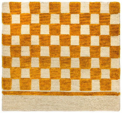 Checkmate Handwoven Contemporary Rug