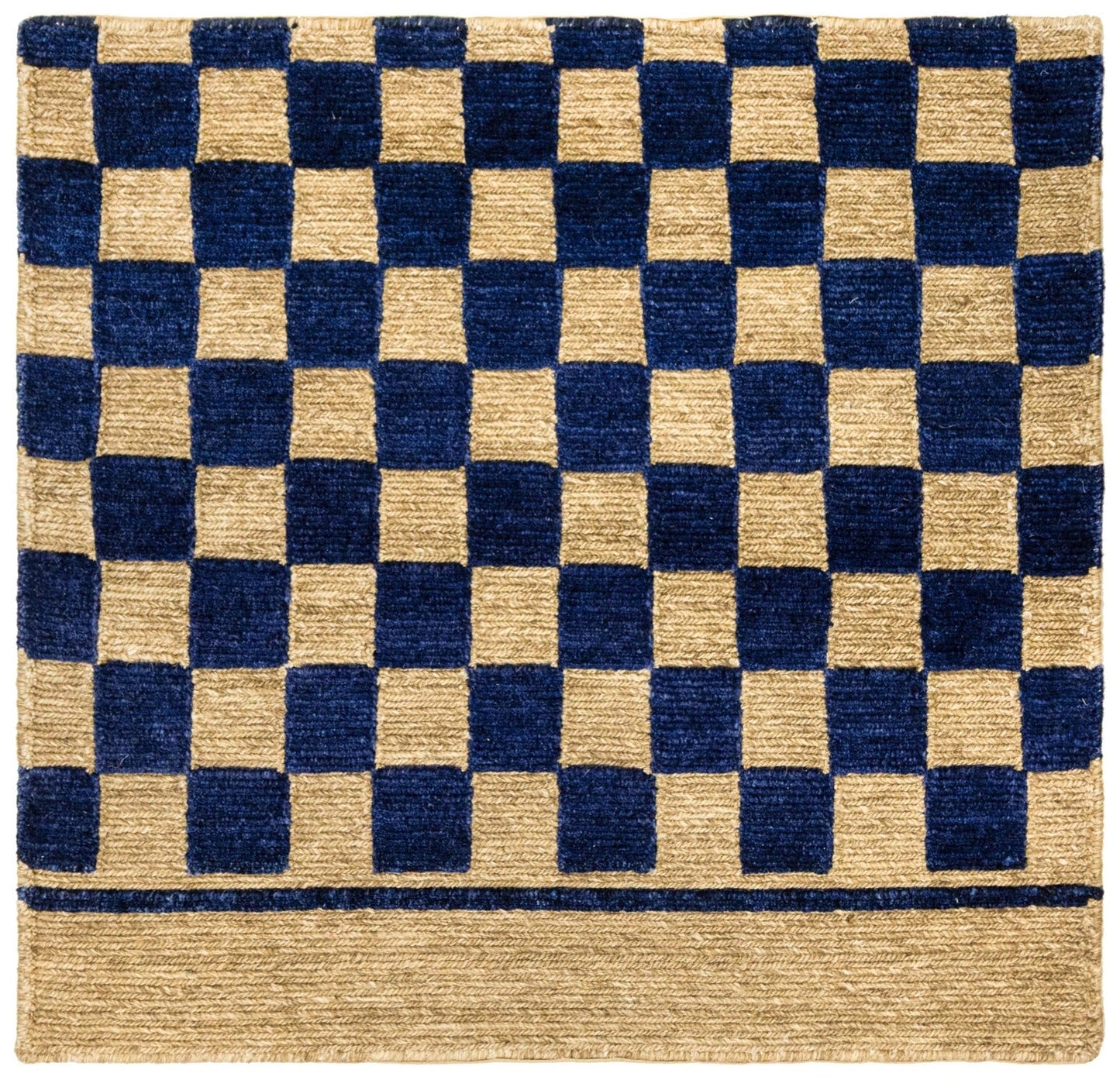 Checkmate Handwoven Contemporary Rug