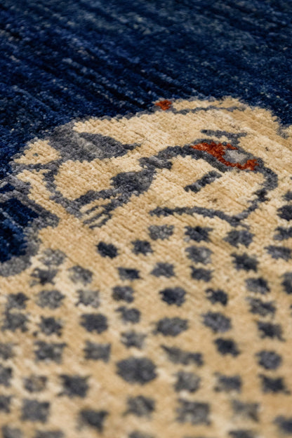 Cheetah Handwoven Contemporary Rug, J86221