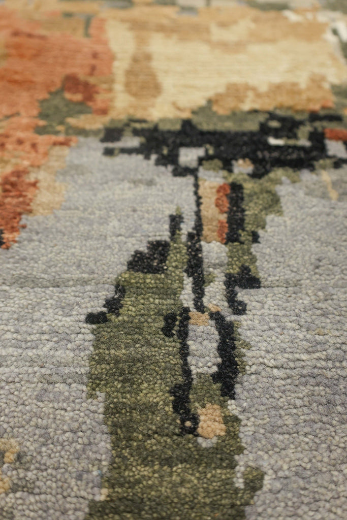 Digital Village Handwoven Contemporary Rug | Landry & Arcari