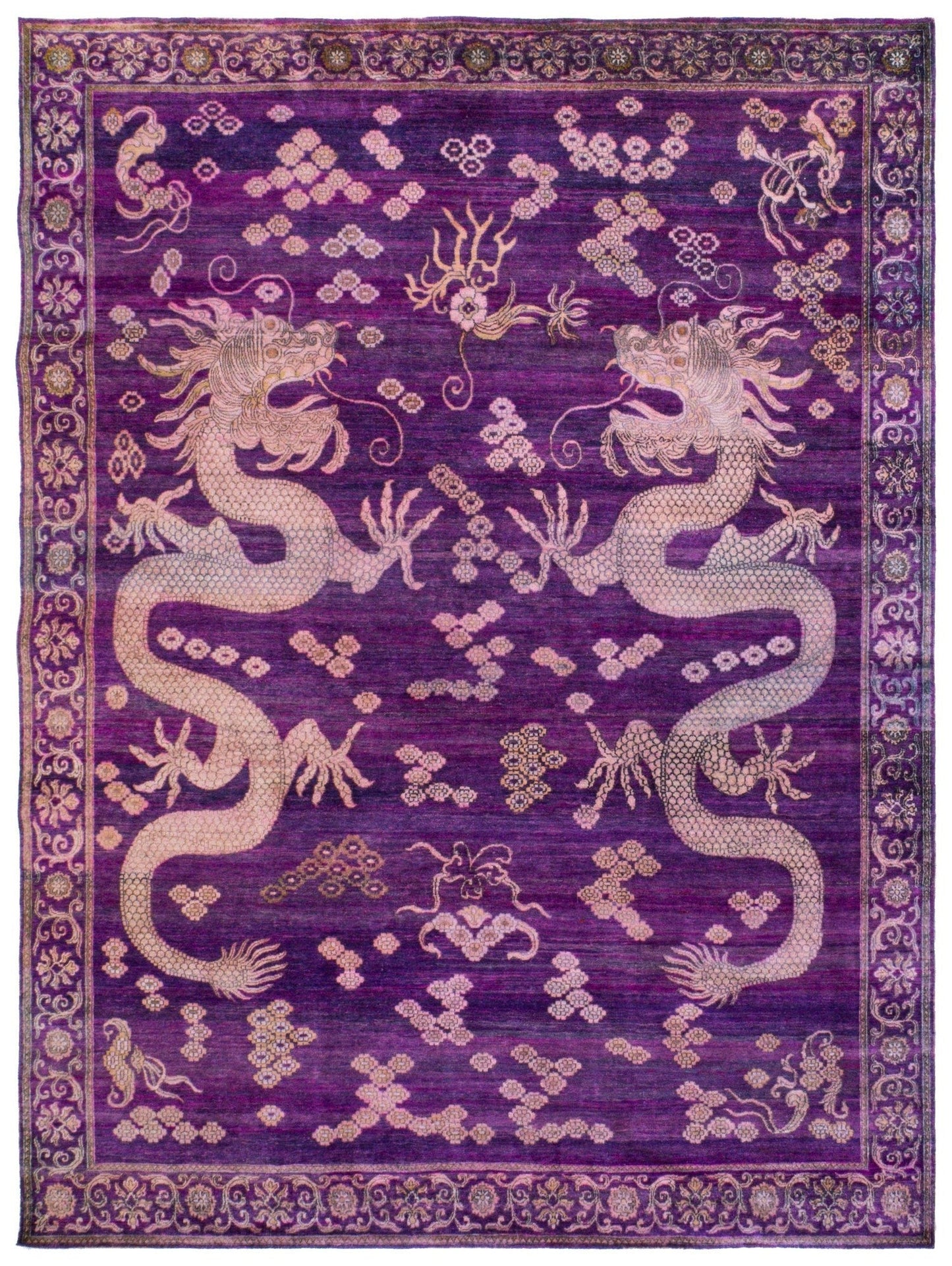 Dragon Handwoven Contemporary Rug