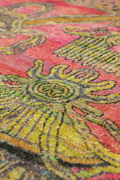 Dragon Handwoven Contemporary Rug, J80598