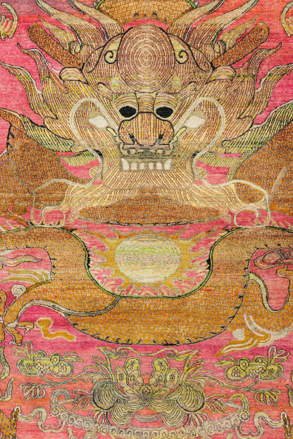Dragon Handwoven Contemporary Rug, J80598