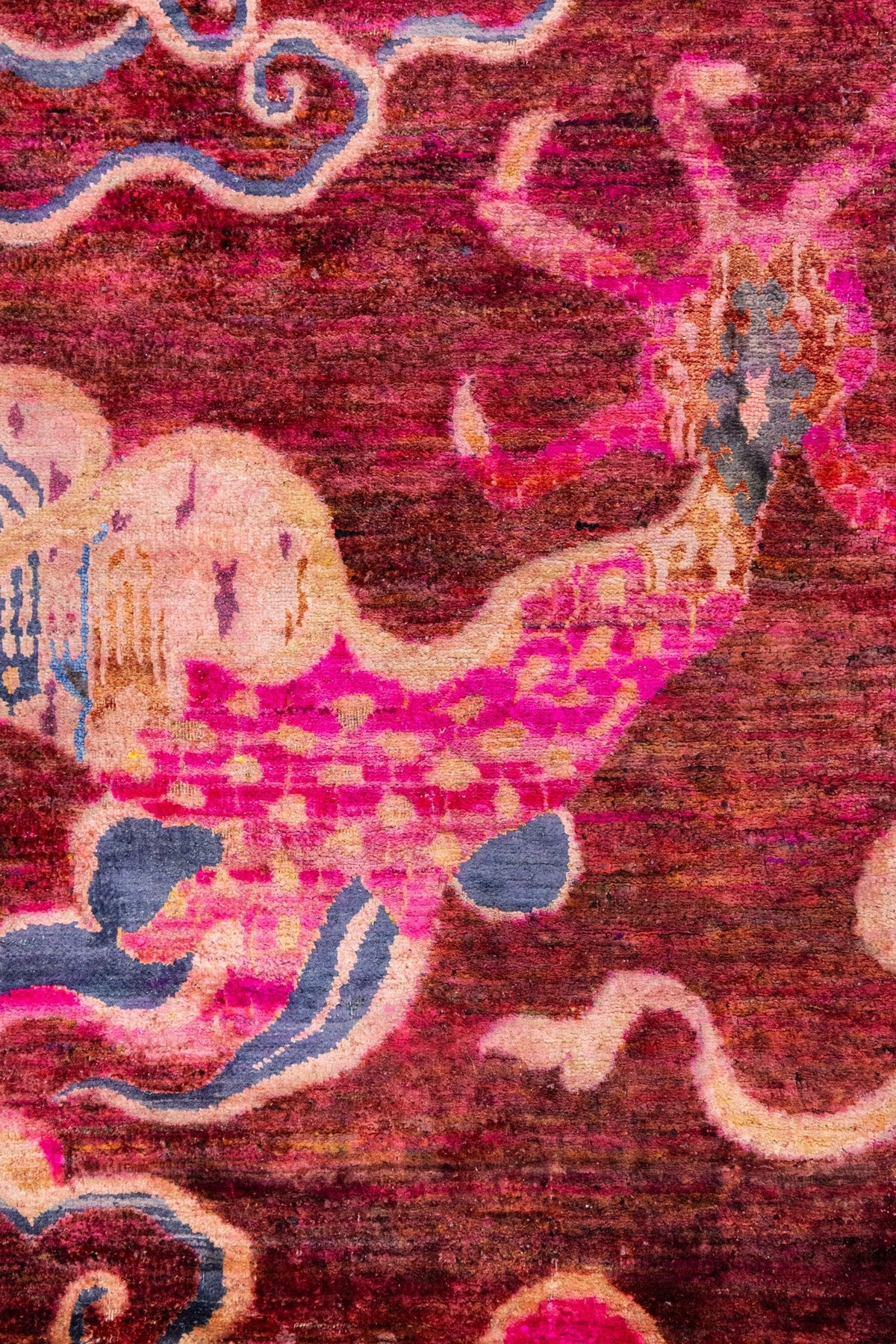 Dragon Handwoven Contemporary Rug, J88441