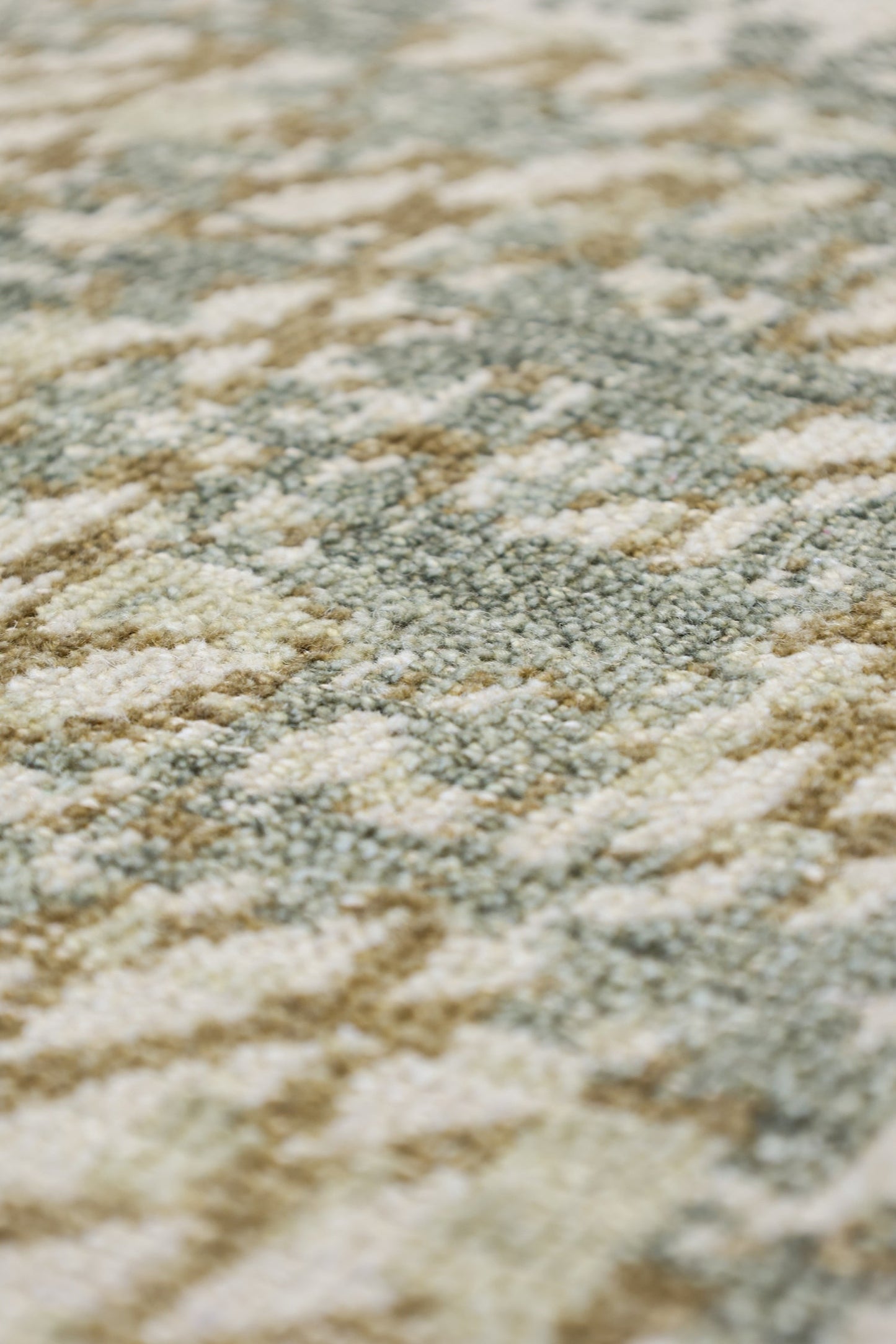 Erased Sine Wave Handwoven Contemporary Rug, J80011