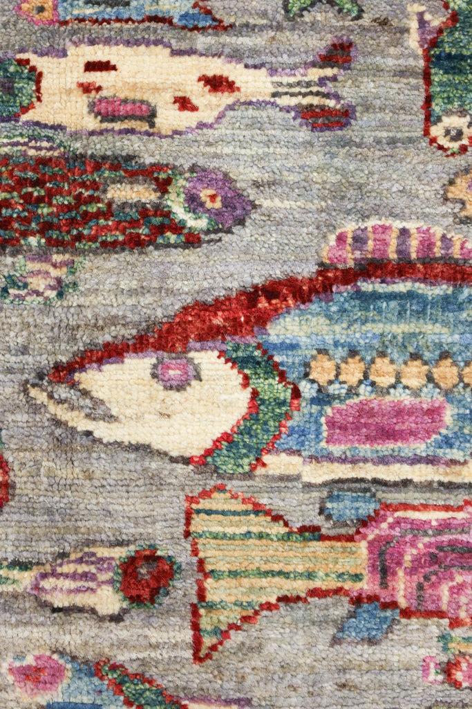 Fish Handwoven Contemporary Rug | Landry & Arcari