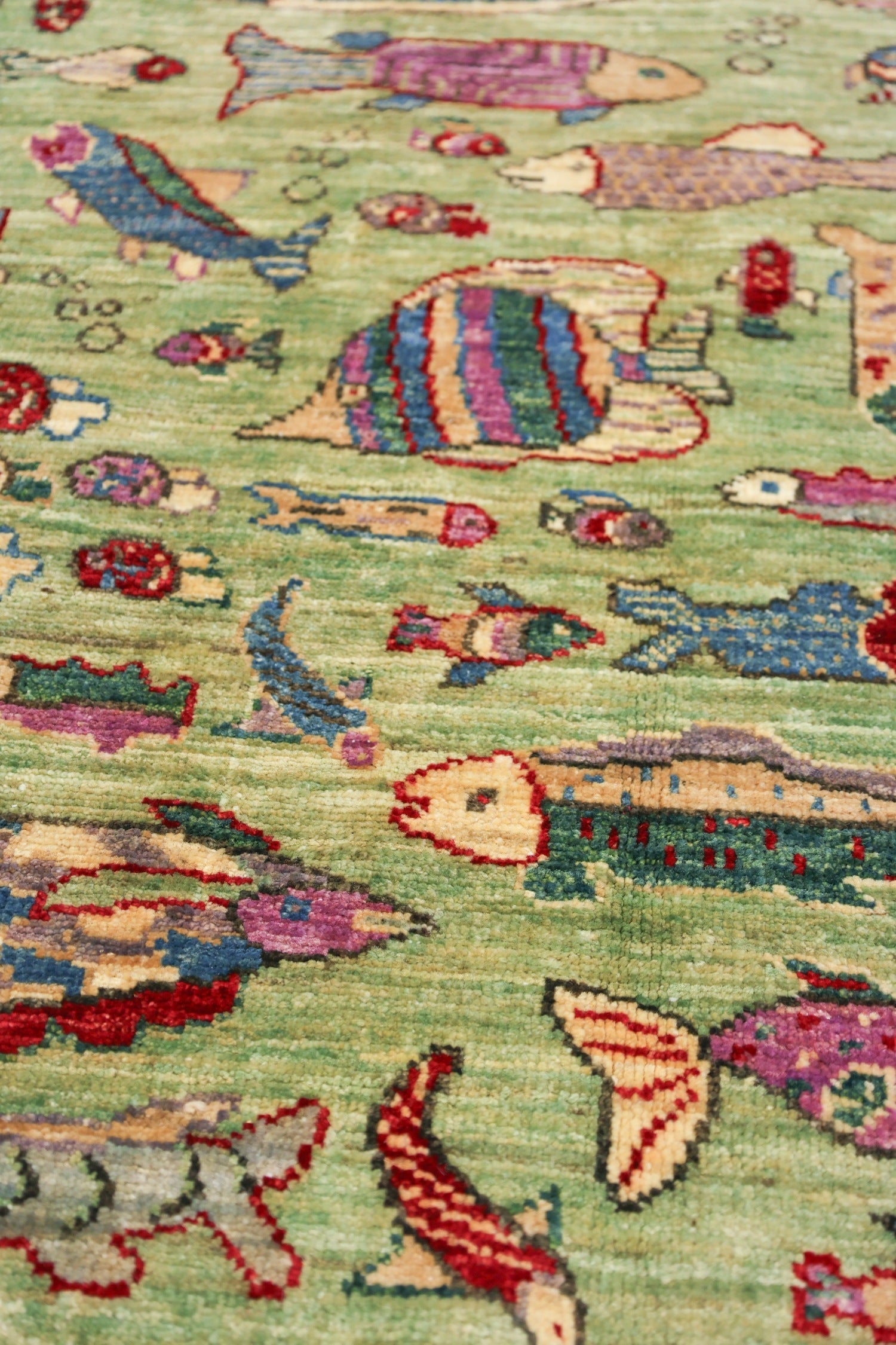 Fish Handwoven Contemporary Rug | Landry & Arcari