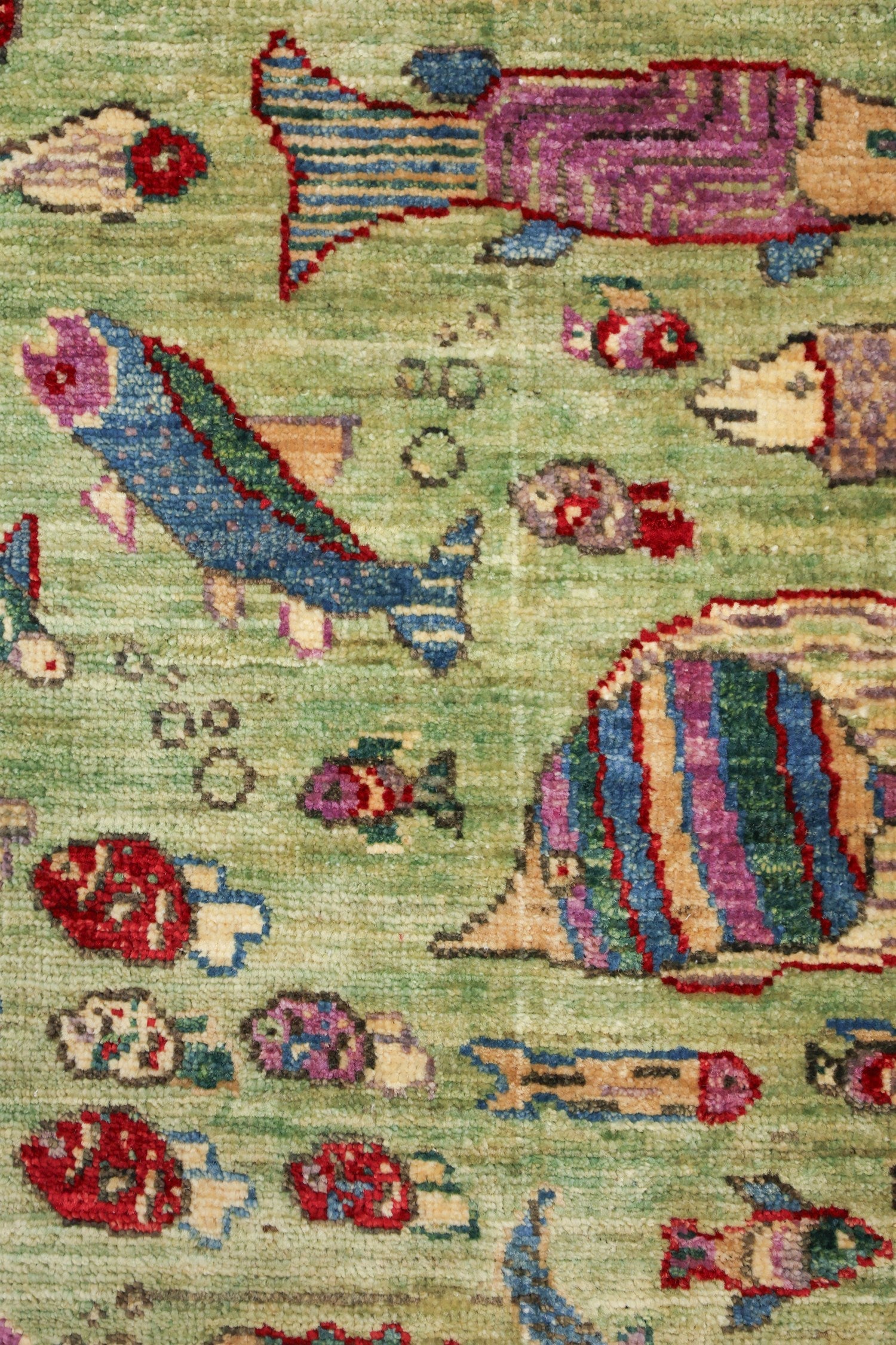 Fish Handwoven Contemporary Rug | Landry & Arcari