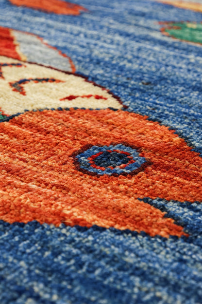 Fish Handwoven Contemporary Rug, J81014