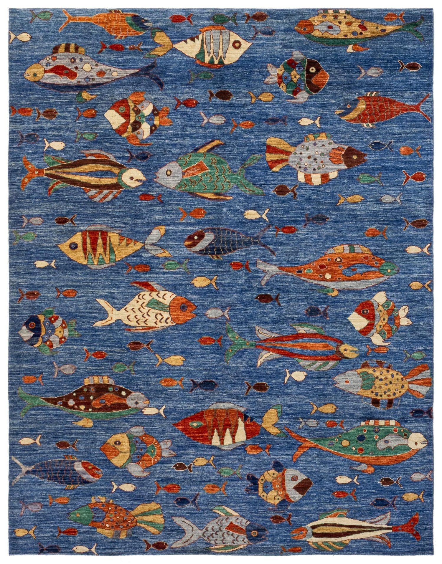 Fish Handwoven Contemporary Rug | Landry & Arcari – Landry & Arcari ...
