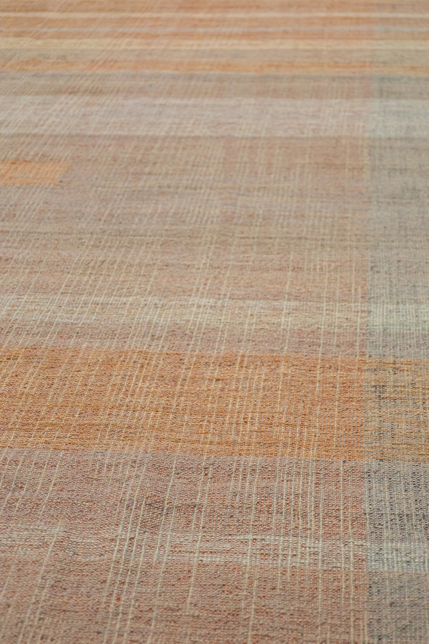 Flat Madras Handwoven Contemporary Rug, J89073