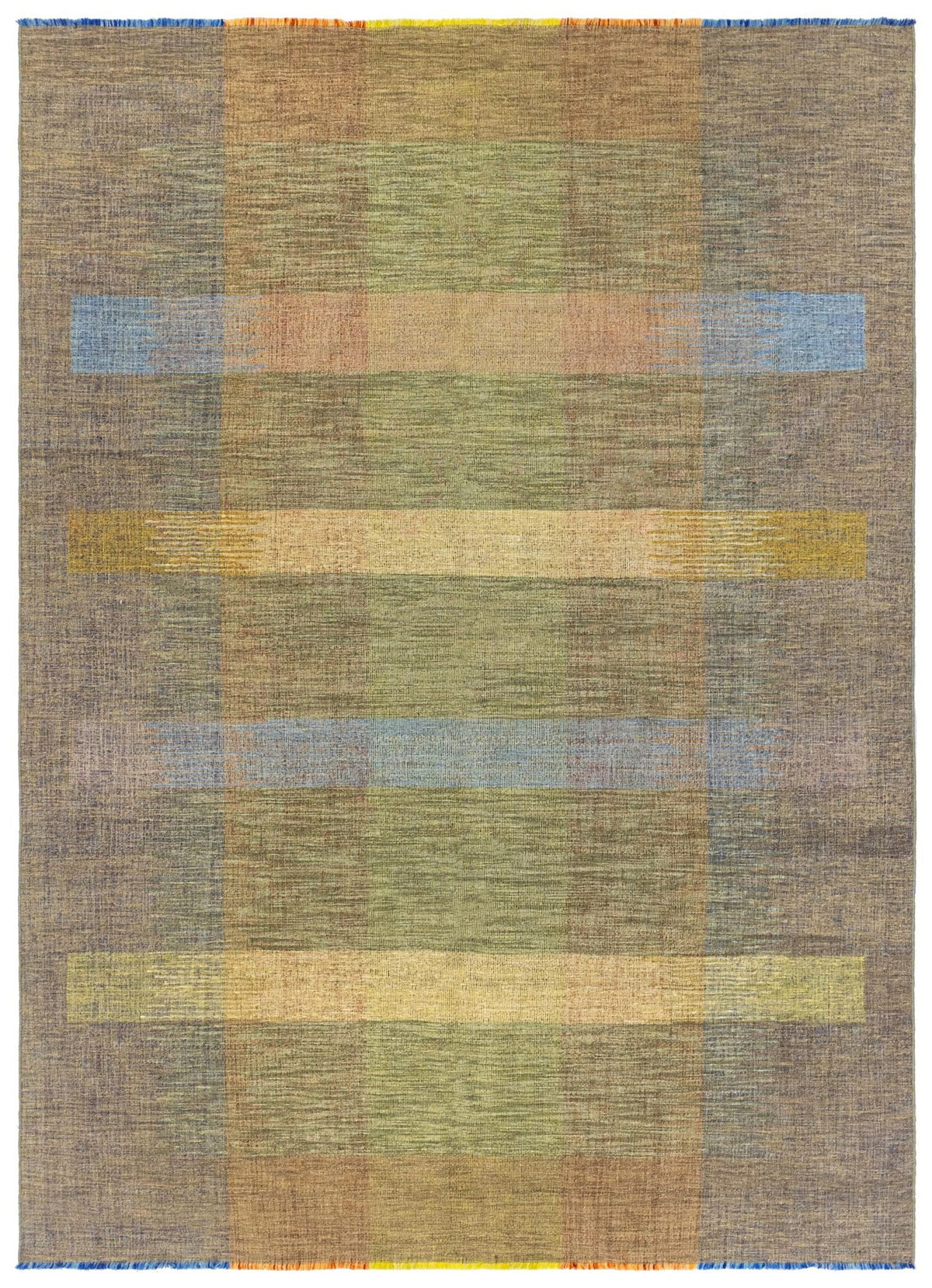 Flat Madras Handwoven Contemporary Rug