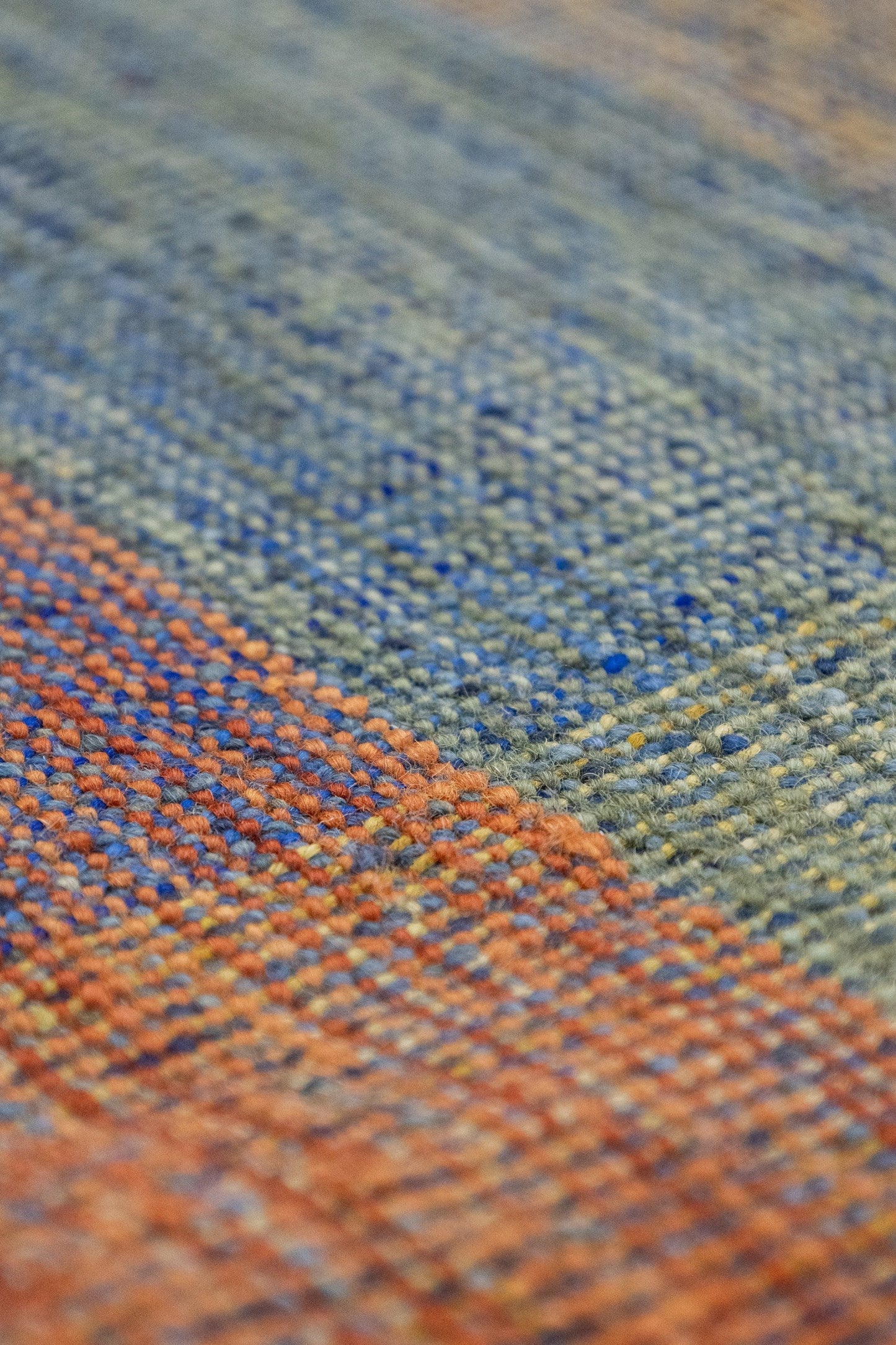Flat Madras Handwoven Contemporary Rug, J89075