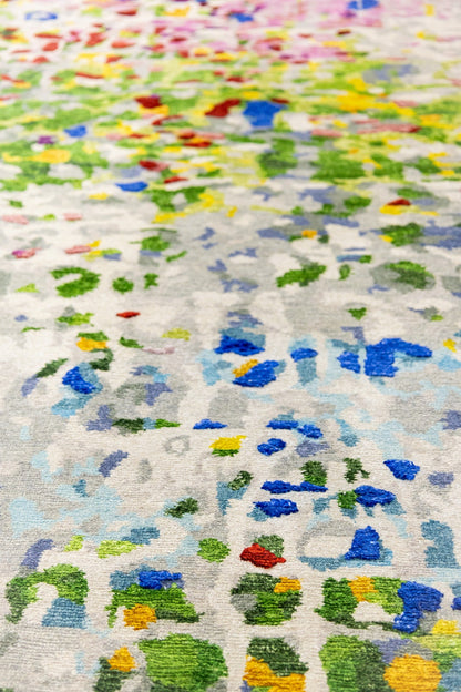 Fractured Garden Vi Handwoven Contemporary Rug, J89038